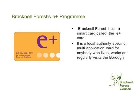 e smart card bracknell|bracknell forest e card application.